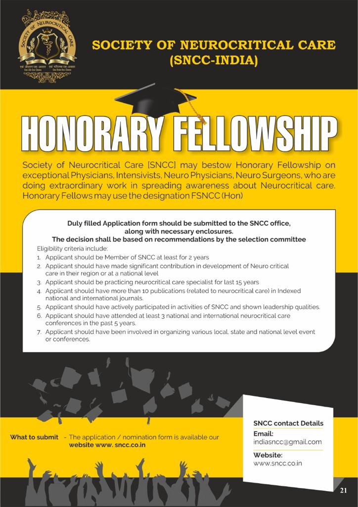 Honorary Fellowship Certificate